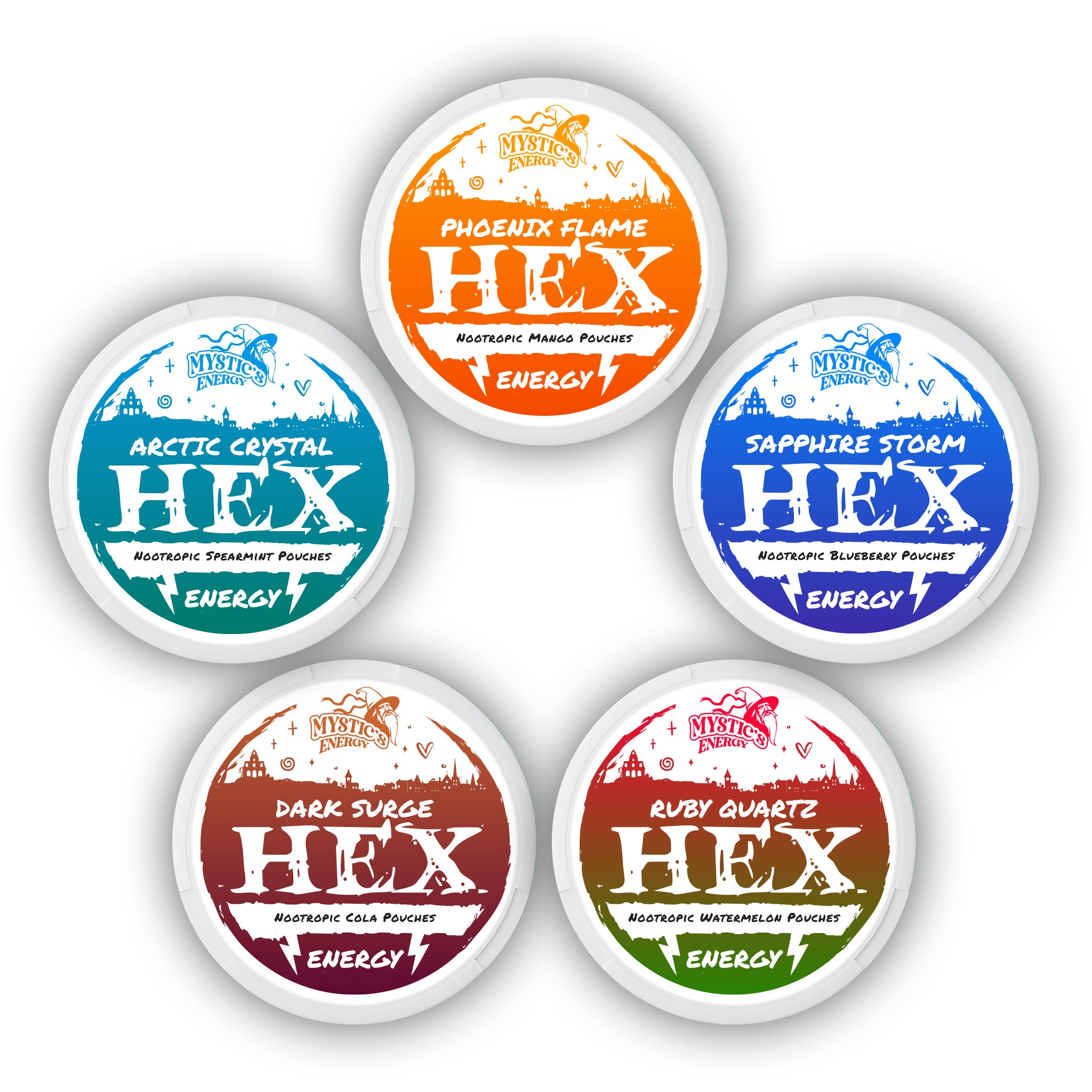 HEX Energy Pouches